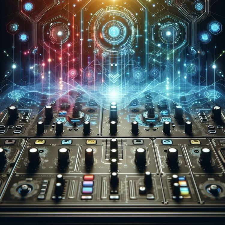 an audio mixer